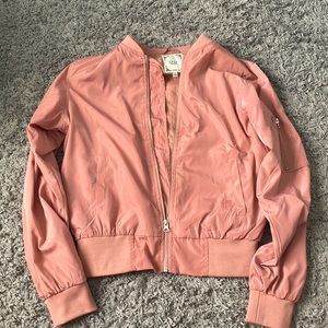 Pink Bomber Jacket